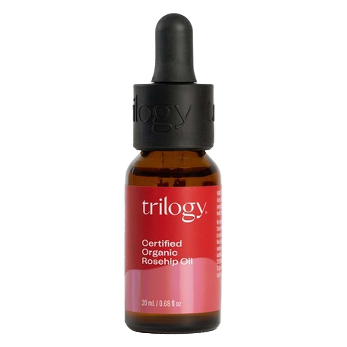 Trilogy Certified Organic Rosehip Oil for Unisex, 0.67 Ounce