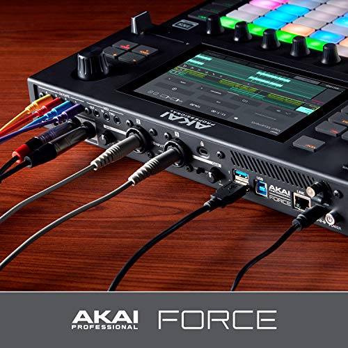 AKAI Professional FORCE – Sistema autónomo de producción musical, secuenciador MIDI, Synth Engines, MPC sampling y lanzamiento de clips estilo Ableton