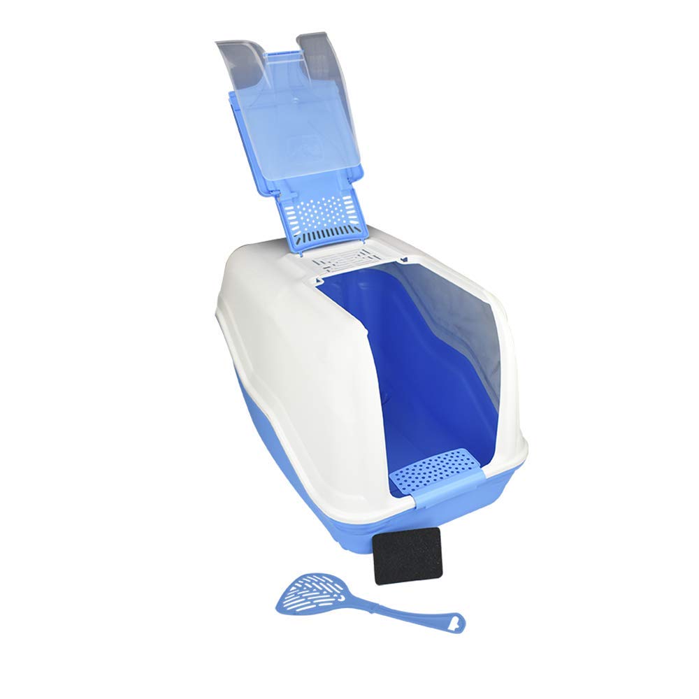 MPS Arenero Grande con Tapa y Puerta Abatible para Gato Varios Colores