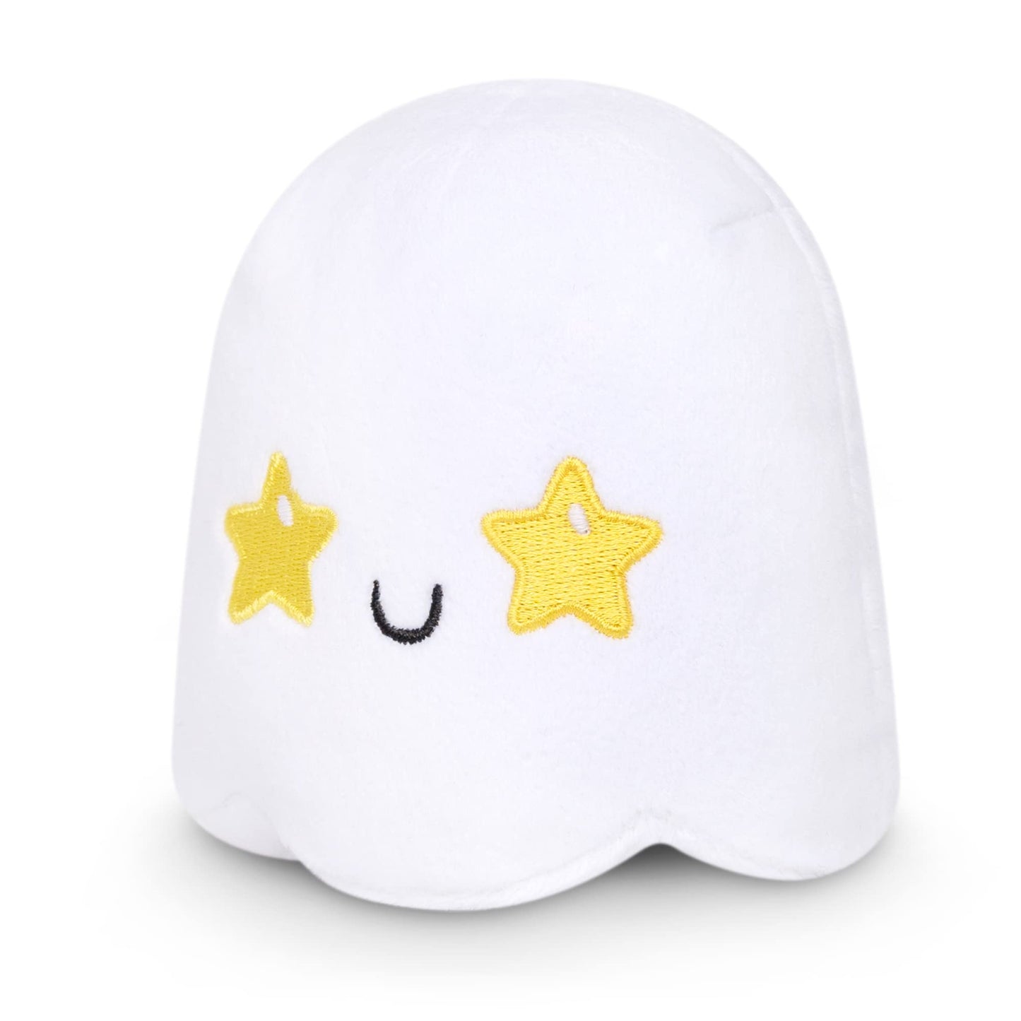 Peluches Reversibles TeeTurtle Blanco Estrellado y Enojado Diseño Patentado para Alivio del Estrés