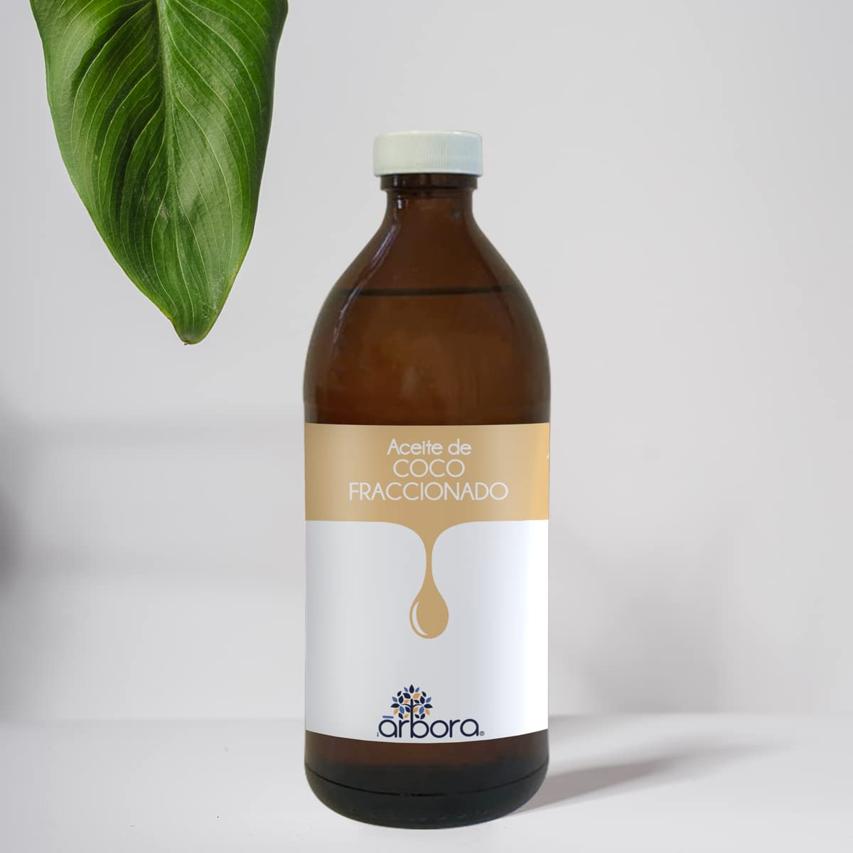 Aceite de Coco Fraccionado Árbora Certificado Ideal para Masajes