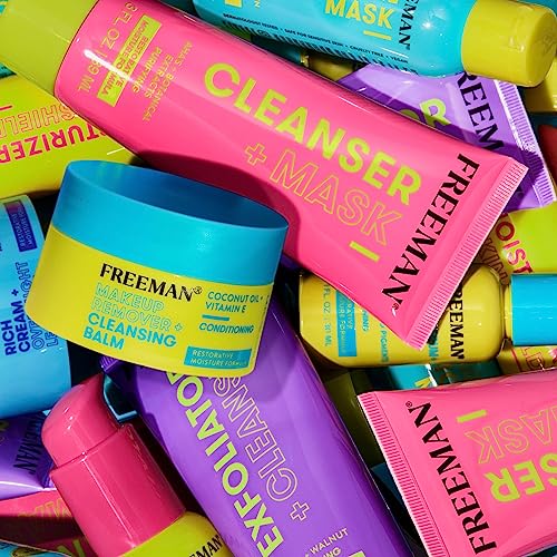 Freeman Hidratante restaurador + protector facial hidratante para la piel, suero facial ligero, infundido con aloe vera y ceramidas, calma y alivia