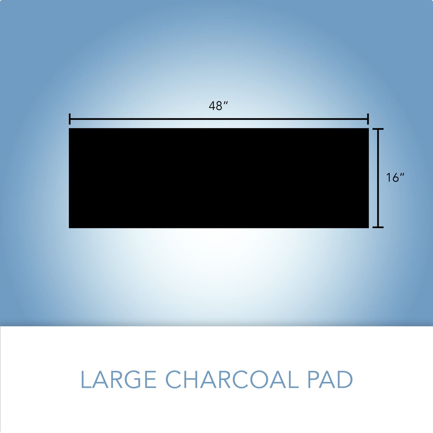 CFS - Prefiltro de carbono 38002, prefiltro de carbón activado, 16 x 48 pulgadas para cortar hojas (1 paquete)
