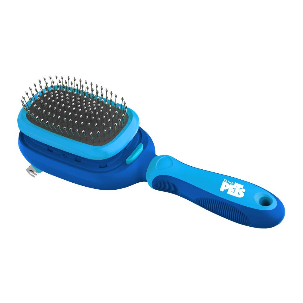 Fancy Pets Cepillo Multifuncional 5 en 1 para Perro Color Azul