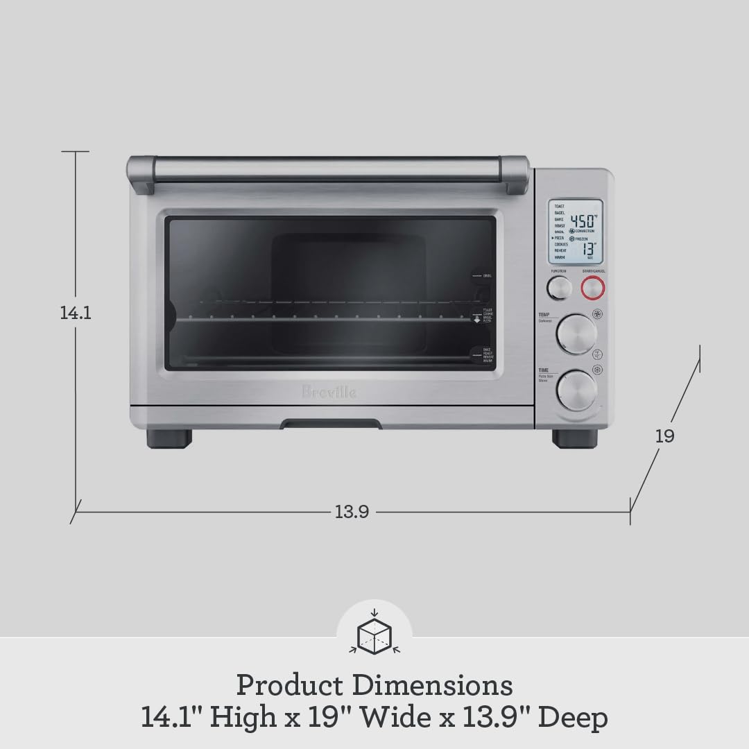 Breville Smart Oven - Horno Tostador Inteligente con ventilador de convección