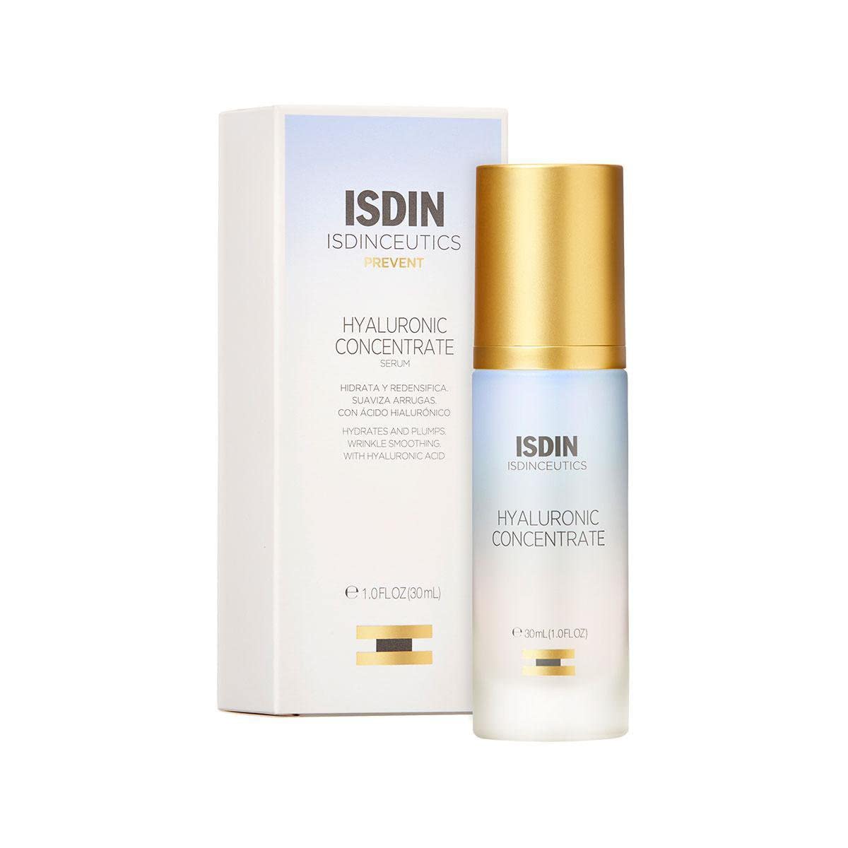 Isdinceutics Crema de día A.G.E. Reverse Day 50 ml + ceutics hyaluronic concentrate, serum facial ligero y ultrahidratante, con acido hialuronico - 30ml