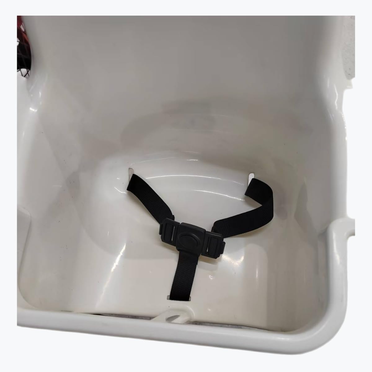 Cinturón de Seguridad para Bebé IKEA Antilop Beige Ajustable de Poliéster Resistente