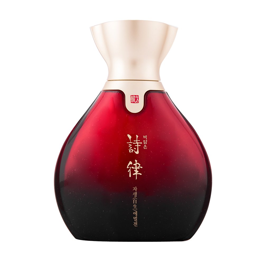BIDAMEUN Linea Jasaeng Set Especial para hombre Equilibrio de la piel y antiarrugas 4 Piezas Tónico 150ml + 35ml, Emulsión 150ml + 35ml