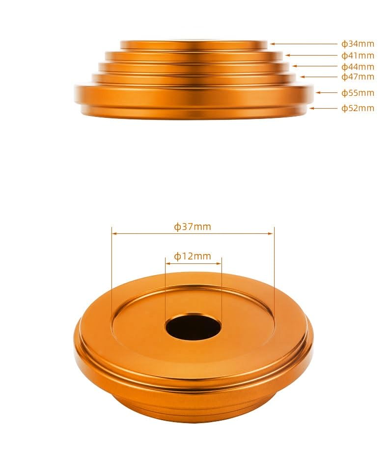 Herramienta de Prensa Enajucy Naranja para Auriculares de Bicicleta