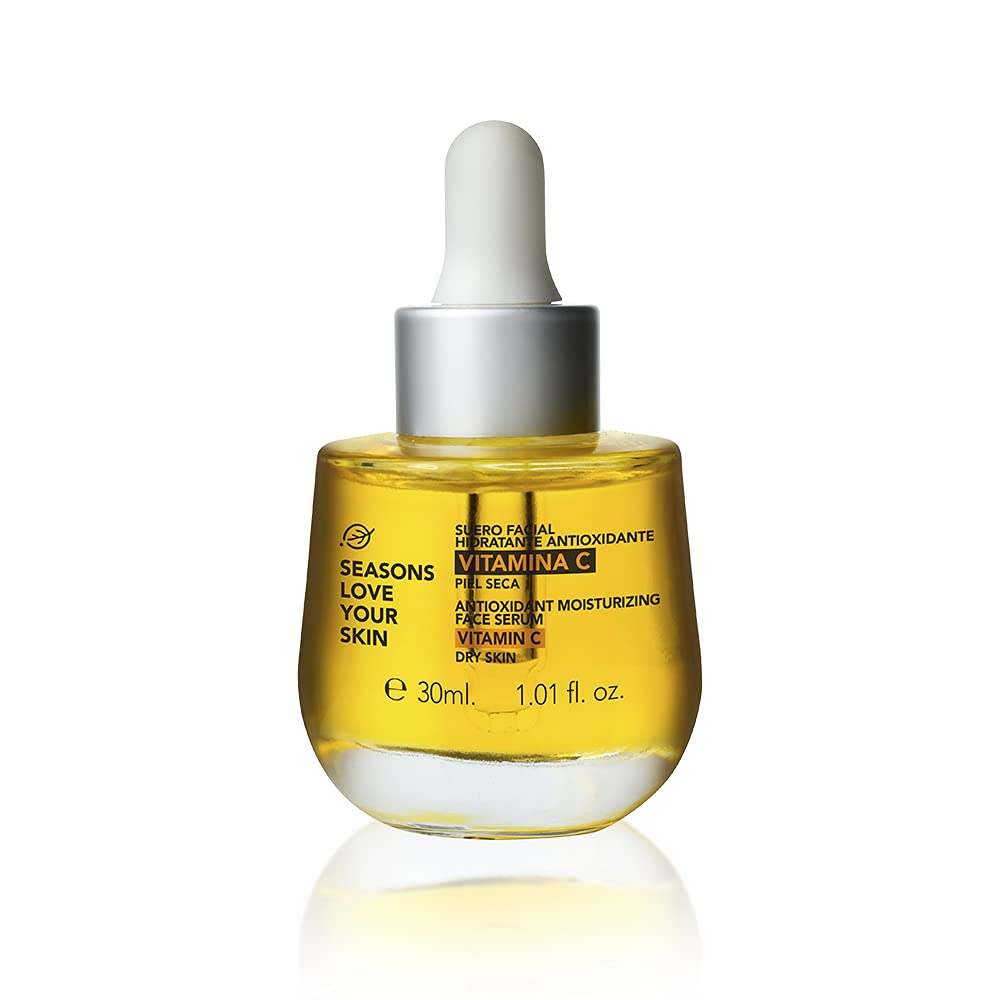 Seasons Love Your Skin Suero Antioxidante Hidratante con Peptidos Vitamina C, 30 ml