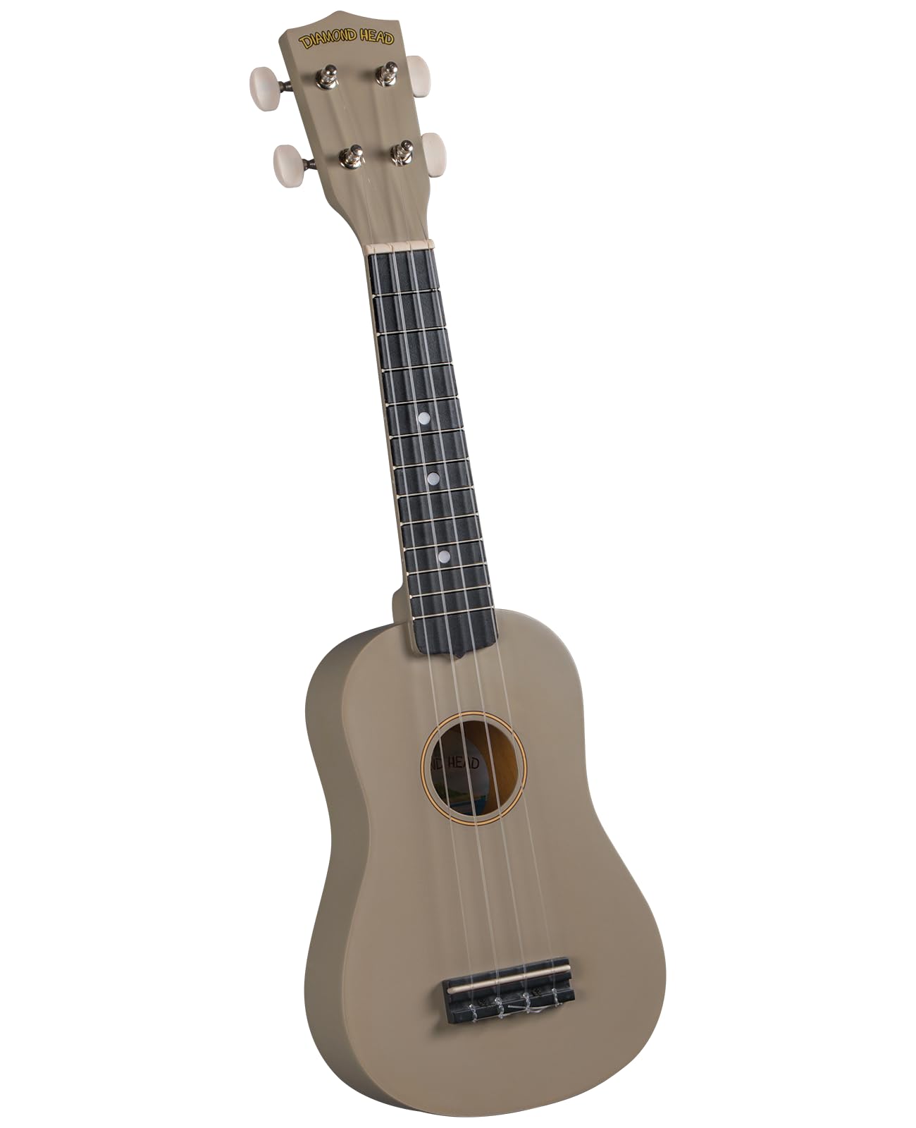Diamond Head DU-121 Satin Series Soprano Ukulele, Java Brown