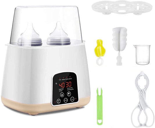 Calienta Biberones 5 en 1 Inteligente Control Táctil para Bebé con Control Preciso de Temperatura