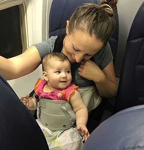 Asiento de Bebé Primo LapBaby Animal Ajustable Portátil para Viajes, Alimentación y Trabajo desde Casa