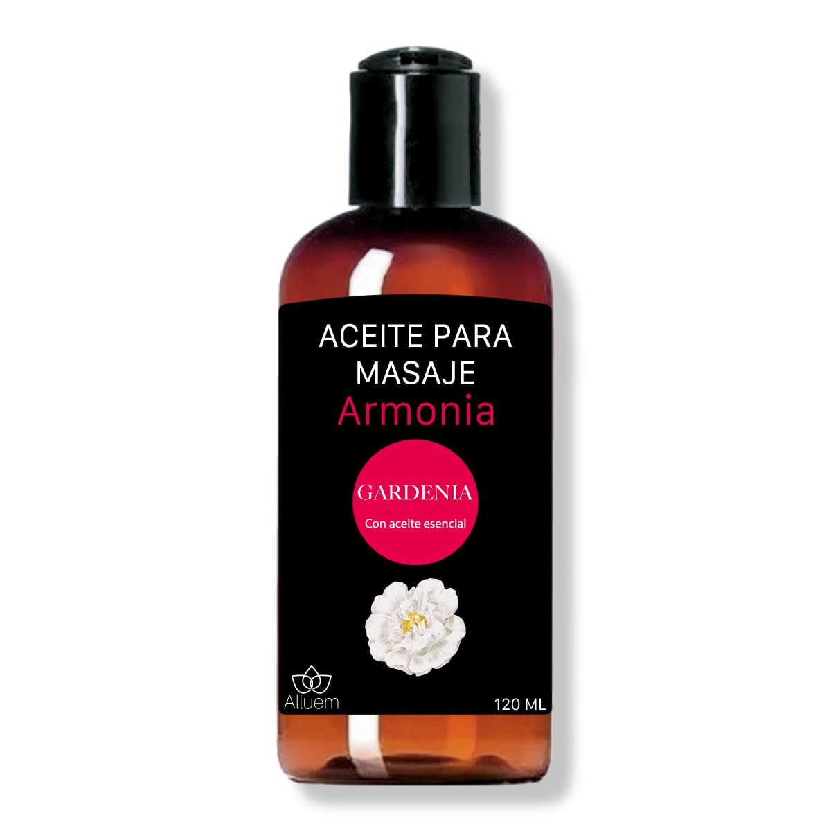 Aceite Para Masajes Alluem Gardenia Grado Terapéutico