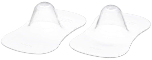 Set de Pezoneras de Silicona Philips Avent Transparente con Funda Higiénica Talla S
