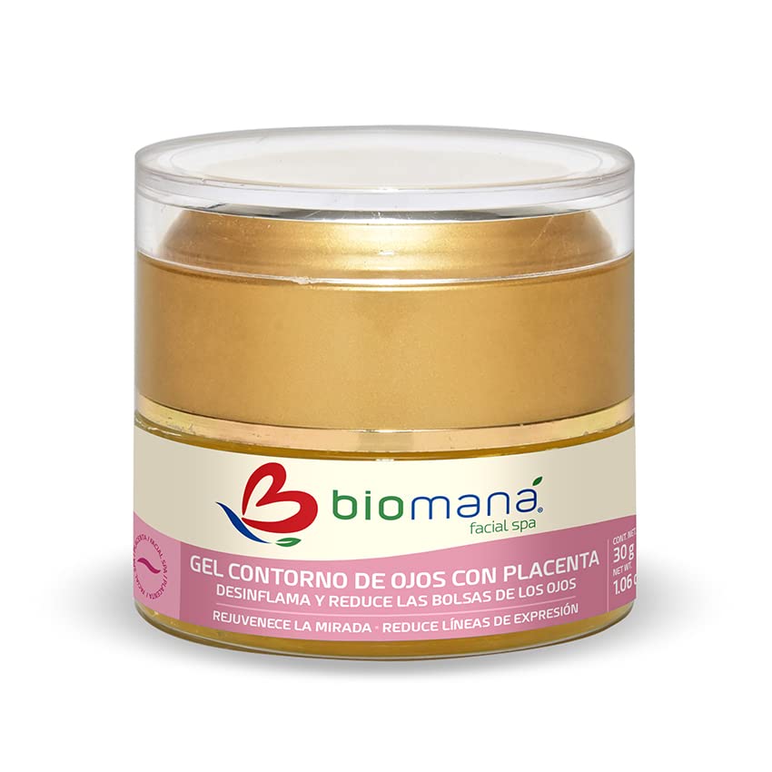 Biomaná Kit Promoción Placenta (Crema de día FPS 50+, Crema de noche y Gel contorno de ojos)