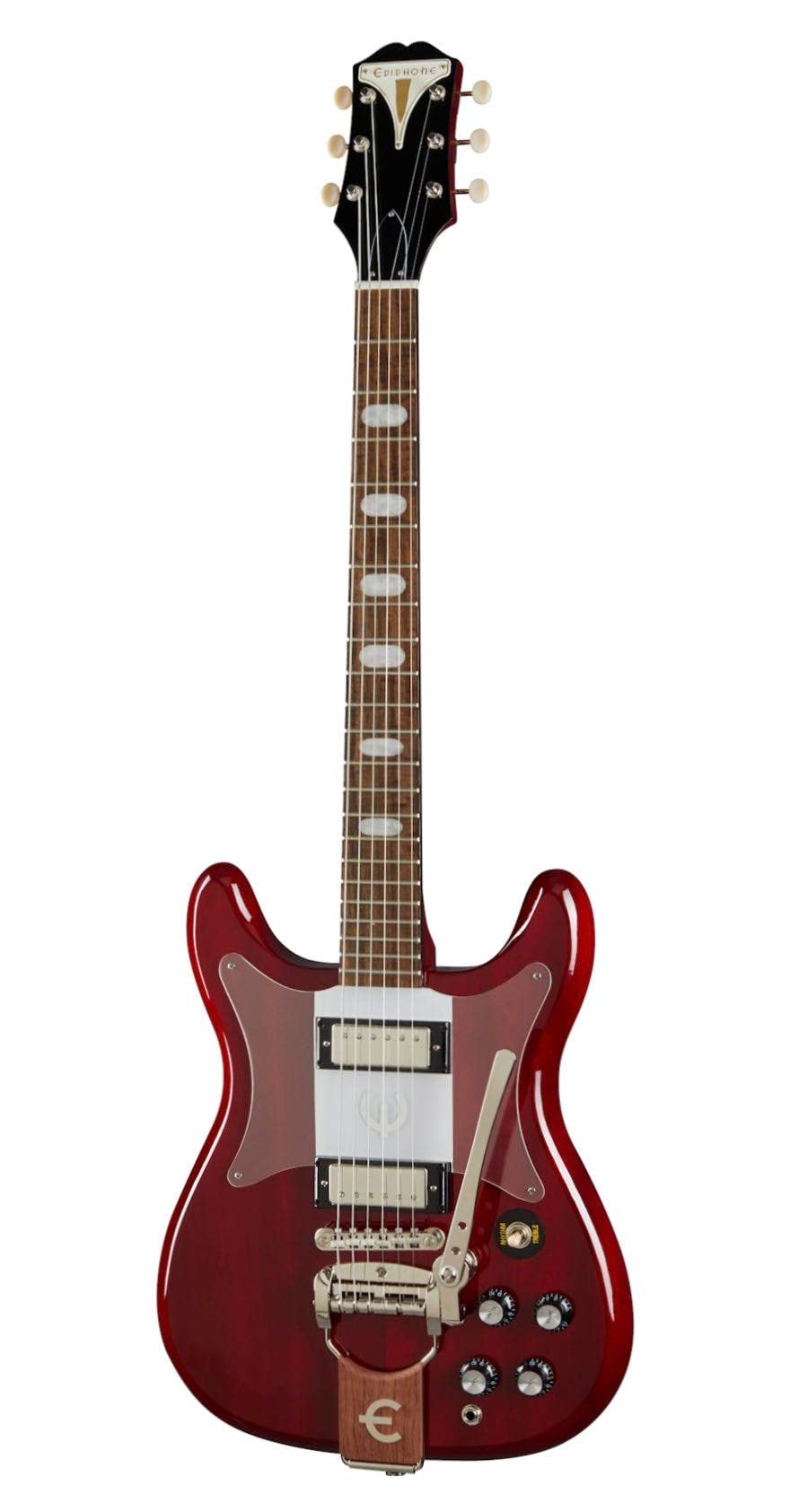 Epiphone Guitarra Eléctrica Crestwood Custom Tremotone Cherry