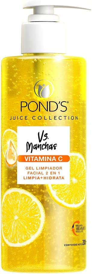 Pond's Limpiador Facial Vs Manchas Vitamina C 200ml + Gel Hidratante Vs Manchas Vitamina C 110g