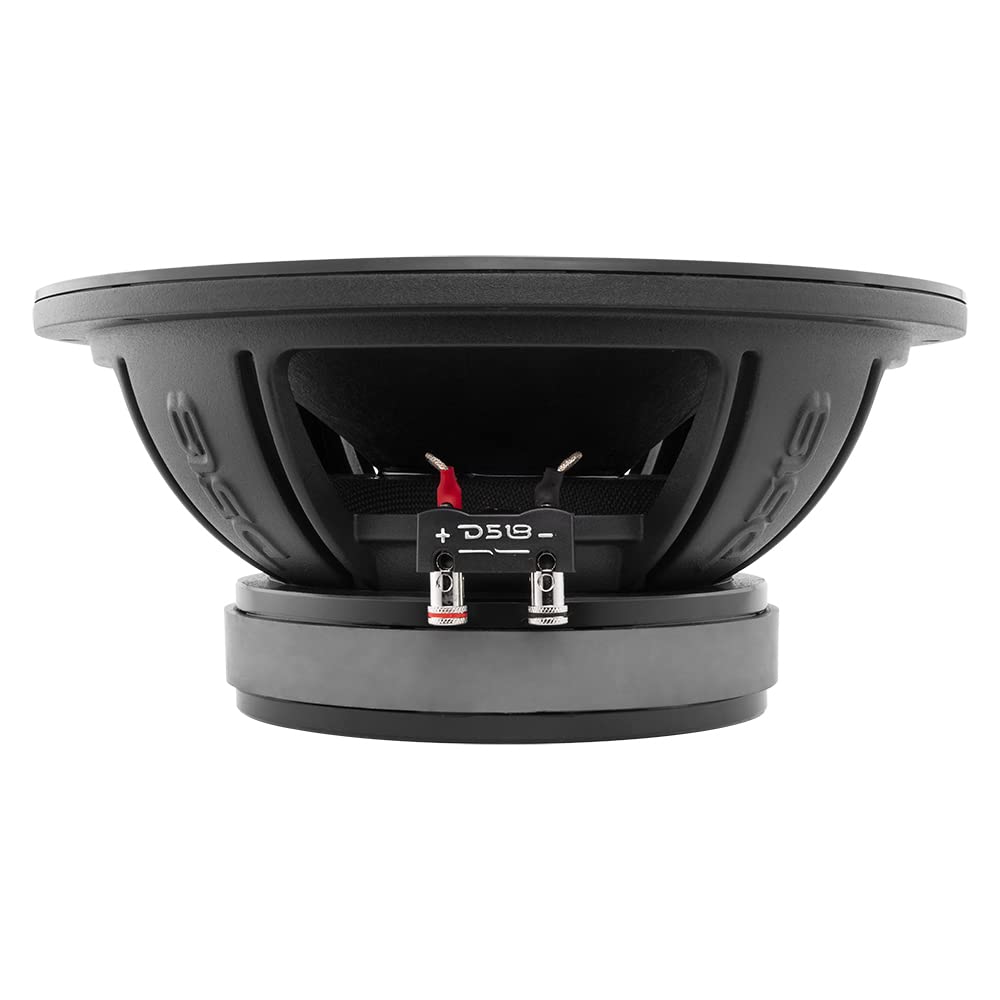 Altavoz de Audio Profesional DS18 Rojo 1000 Vatios para Sistema de Sonido de Coche o Camión