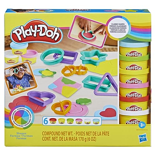 Kit de Manualidades Play-Doh Formas Multicolor con Compuesto de Modelado y Accesorios para Niños y Niñas