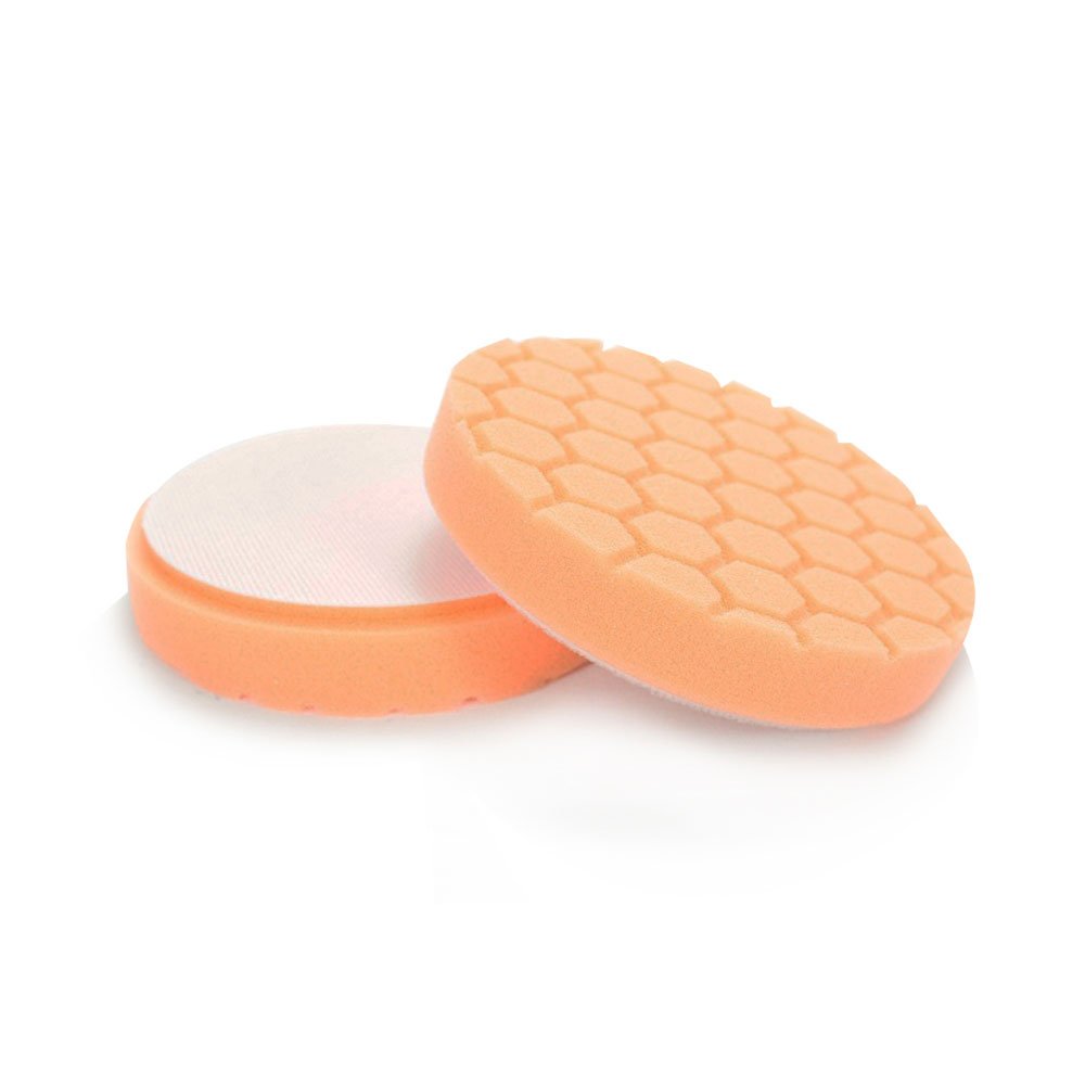 Chemical Guys Hex-Logic Pad, Esterilla de Corte Mediana Pesada, Anaranjado, 6.5 in (16.51 cm)