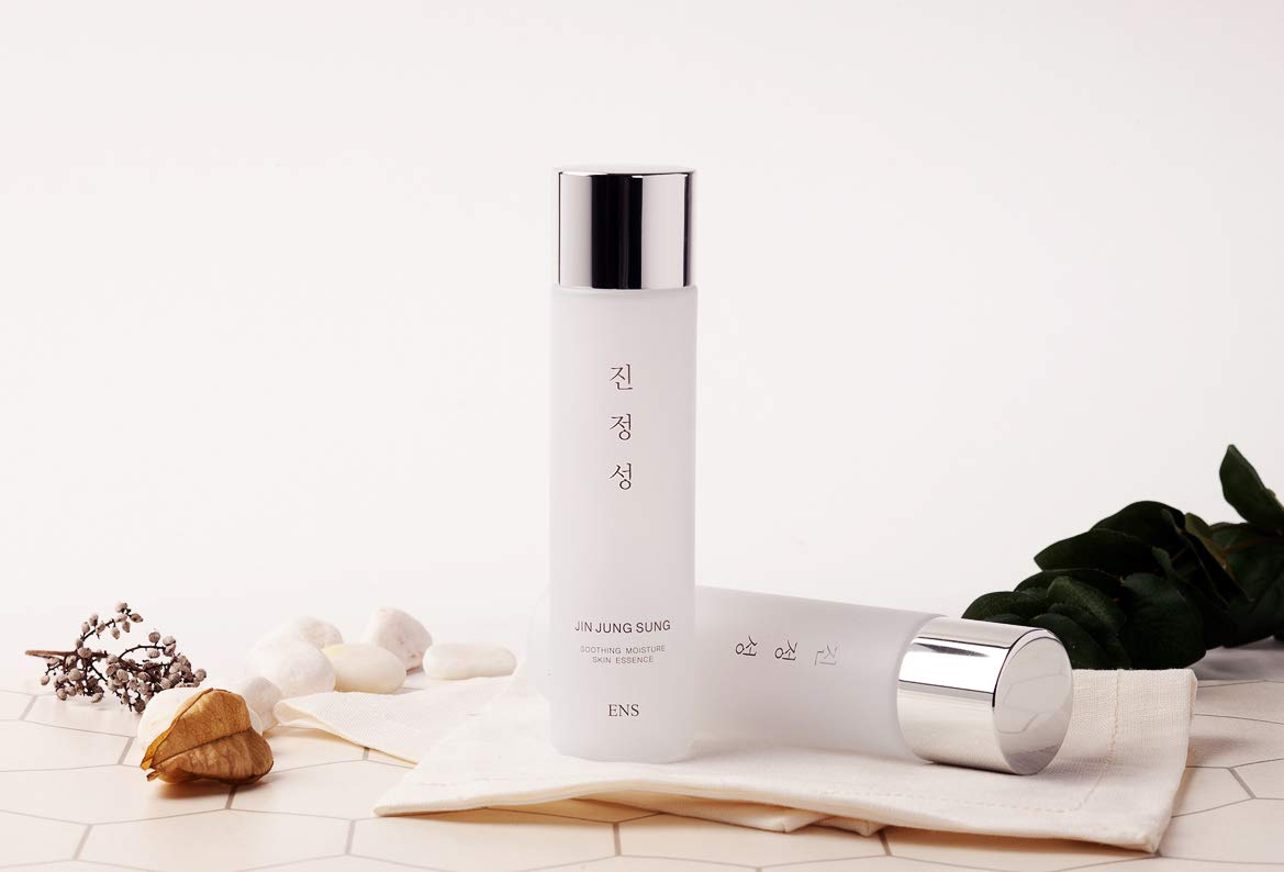 Jin Jung Sung Soothing Moisture Essence Serum 5.07 fl. oz. | Glycerin, Hyaluronate, Shea Butter, Ceramide, Allantoin | Moisturizing Natural Ingredients