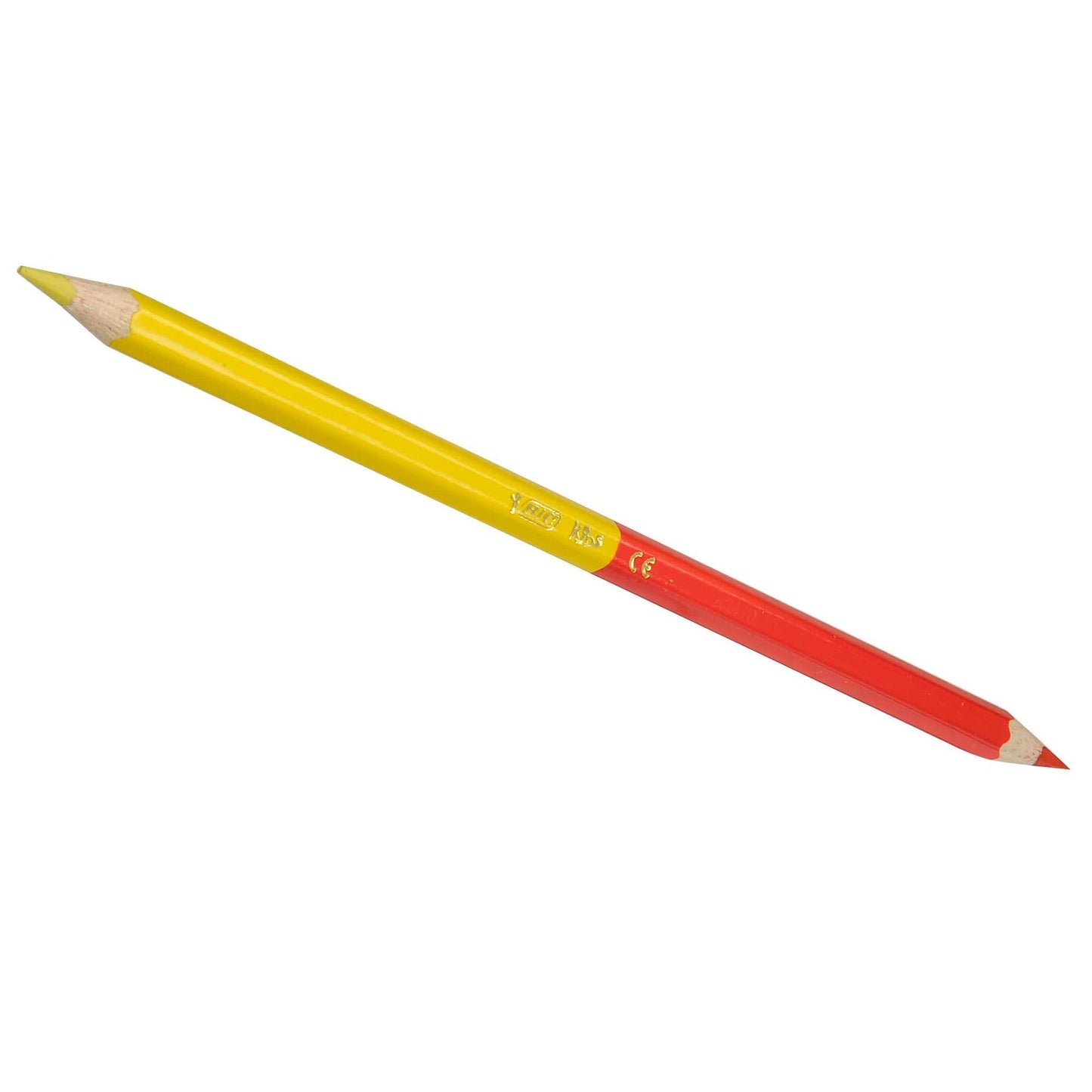 BIC Lápices de Colores Evolution Bicolor Colores Intensos Punta Resistente Madera Surtido de Colores 24 Piezas