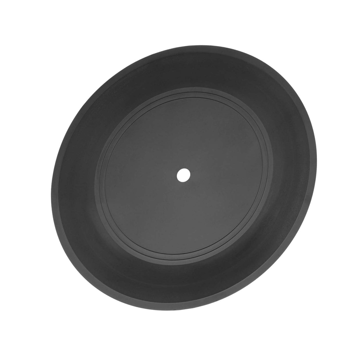 KOHAND - 30 discos de vinilo en blanco, decoraciones lisas de 7 pulgadas para el hogar, sala de estudio, estética de pared, graffiti, color negro