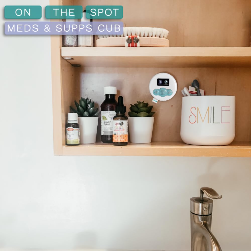 Registrador de Cuidado Personal Care Cub Blanco con Notificaciones y Soporte Experto para Bebé