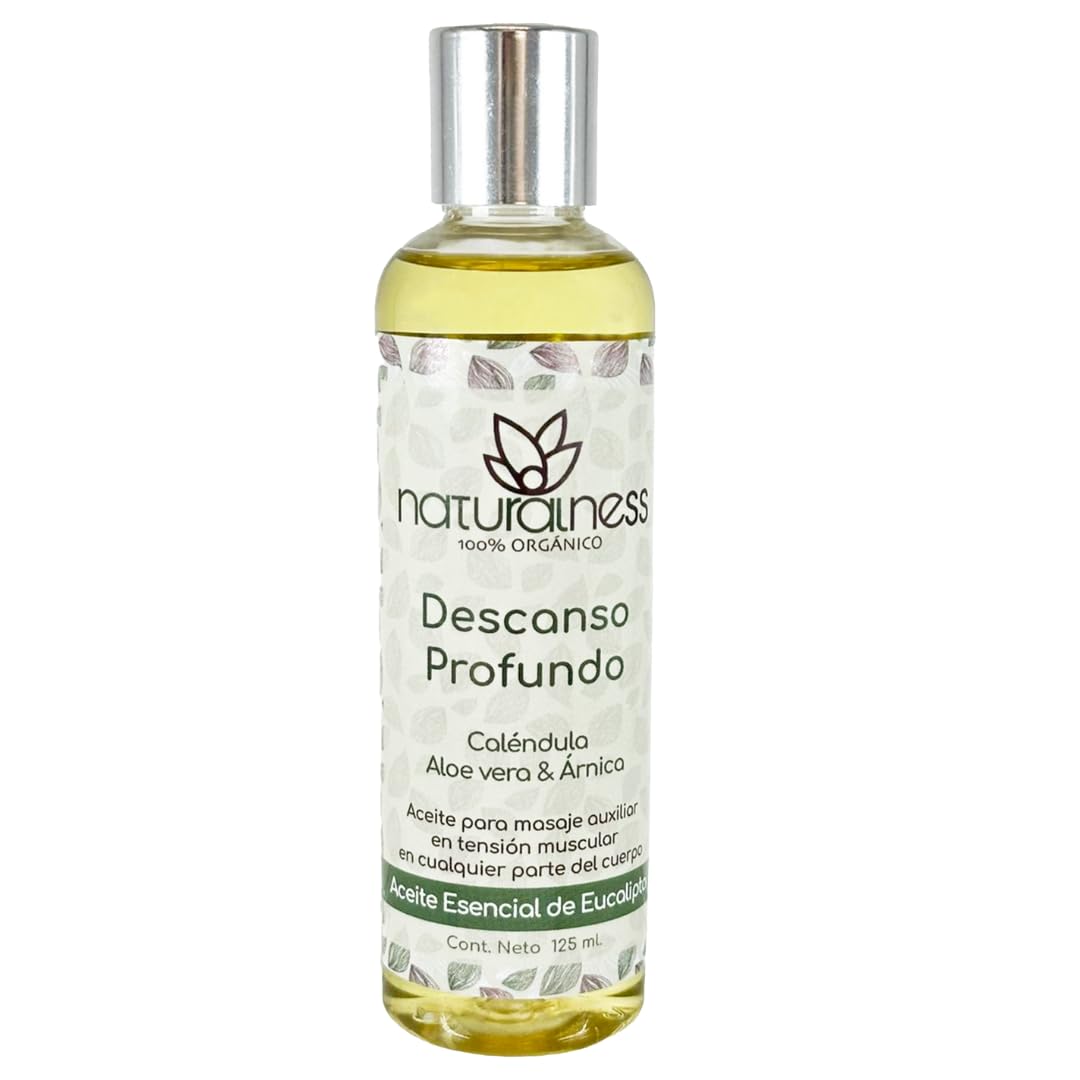 Aceite Relajante Naturalness 125 ML Descanso Profundo con Extractos Herbales y Aceites Esenciales Naturales