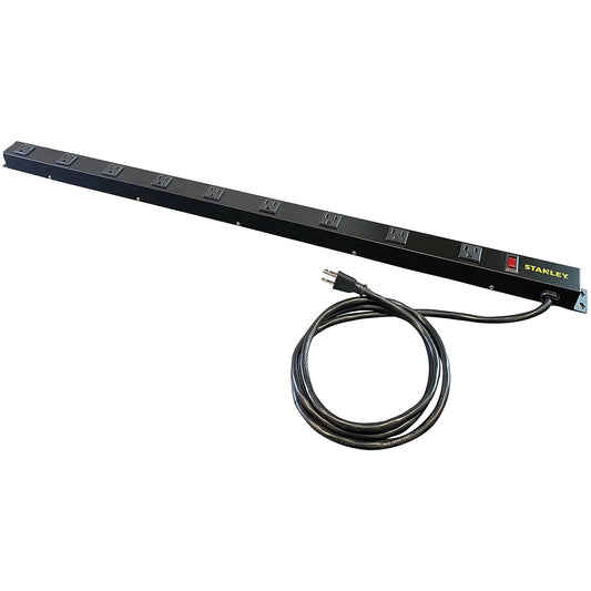 Protector contra Sobretensiones Stanley SurgeMax Pro 9 Tomas Negro Metalizado