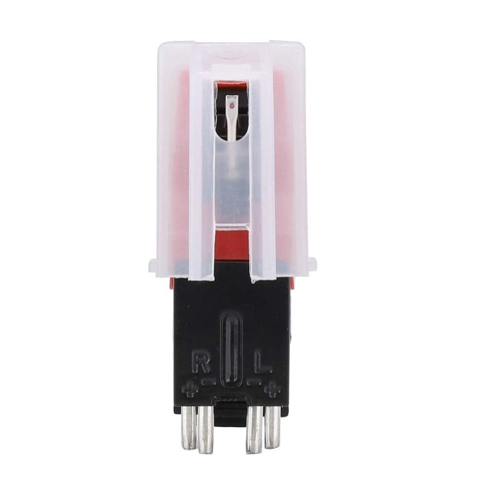 Fosa Aguja para Tocadiscos, reemplazo de lápiz óptico para Tocadiscos de Vinilo de Cristal Q3, Accesorio de Placa giratoria USB para Reproductor de Vinilo LP, magnético, fonógrafo