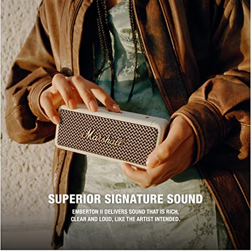 Marshall Emberton II Bocina Portátil Bluetooth - Crema