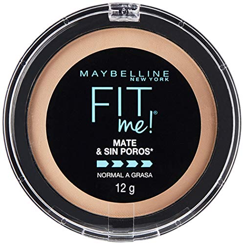 Maybelline Corrector Instant Age Rewind 115 Warmlight, 6 ml + Super Natural Polvo Compacto Matte, 220 Nat Beige, 12 gr