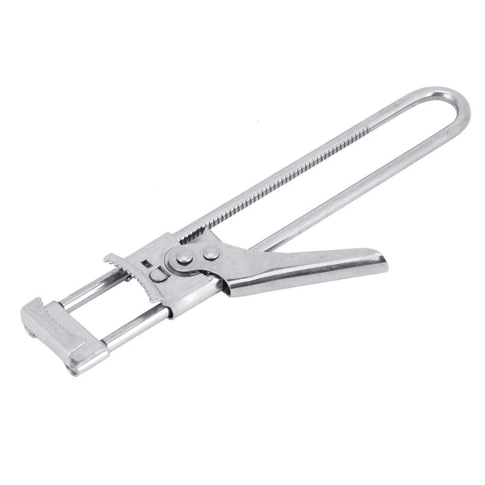 Abrelatas de Acero Inoxidable Ajustable con Tapa Manual que se Abre Fácilmente