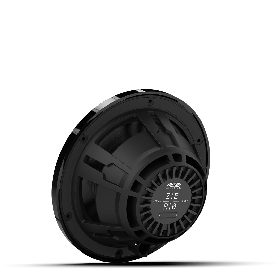 Altavoz Coaxial 8'' Wet Sounds Negro con Cuerno Zero para Hombre