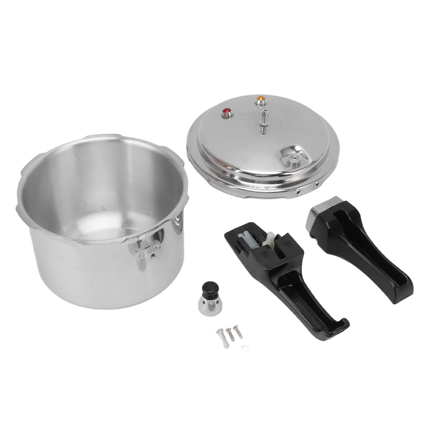 GLOGLOW Olla a Presión de Acero Inoxidable para Estufa de Gas Estufas Cocina de Inducción Hogar 3L para 3 litros 18 Cm Mini Horno Cocina de Inducción Olla Presión para Olla a Presión