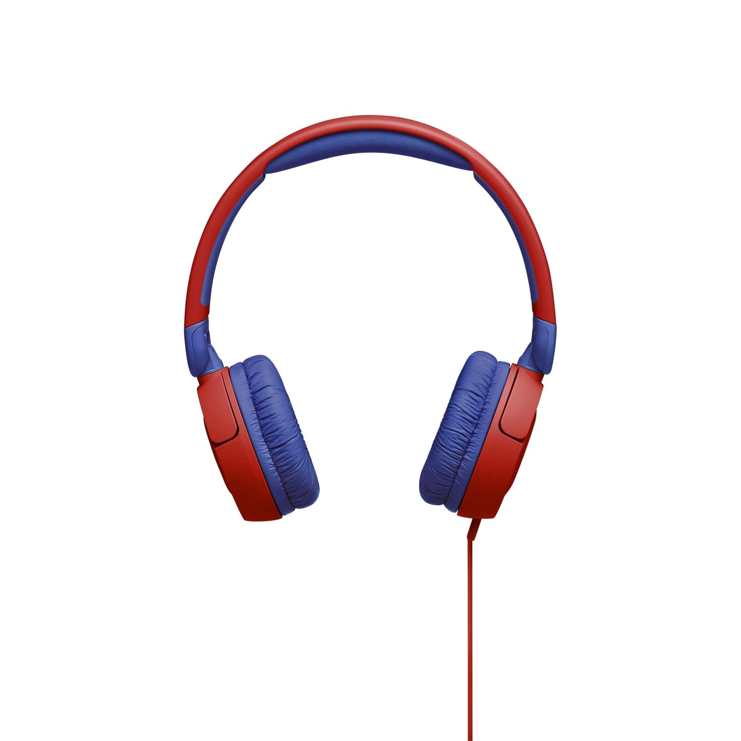JBL JR310 Audífonos para Niños con Mic/Control, Drivers de 32mm, Conector 3.5mm, Cable Antienredos - Rojo