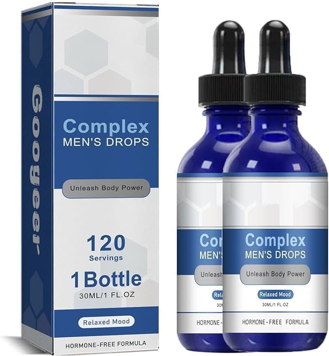 NexusBio Labs Men's Drops Super-Potent Formula 30ML - Set of 2