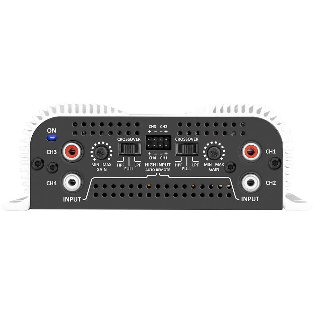Amplificador de Sonido Taramps TS 800x4 4 Canales 2 Ohmios 800 W RMS para Auto