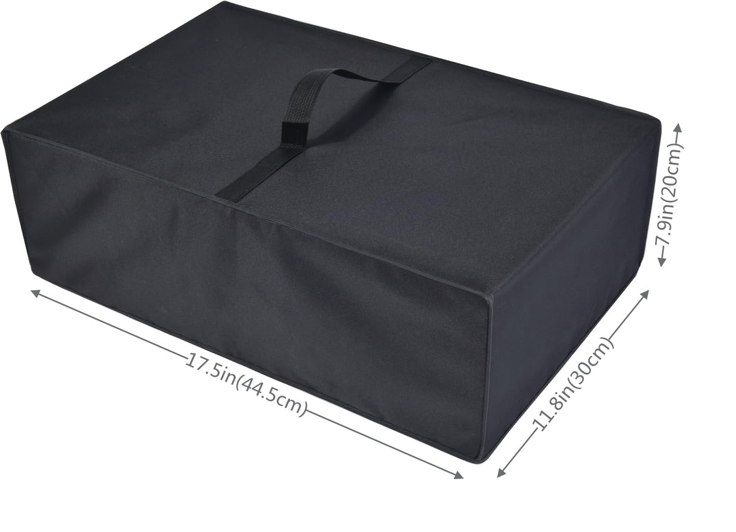 Cubierta resistente al calor impermeable a prueba de polvo para horno tostador negro de 4 rebanadas TO1303SB/TO1313SBD/Proctor Silex 31122 y otros modelos