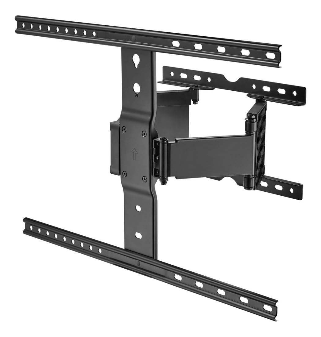 LINK BITS C3780N52 Soporte de TV movible con Brazo para Pantallas de 37” a 80”, Soporte de Pared articulado 75 Pulgadas, hasta 50 Kg (Materiales Reforzados).