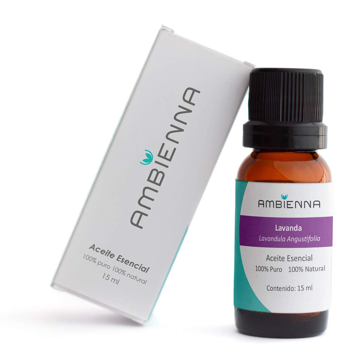 Aceite Esencial Ambienna Lavanda 100% Natural y Puro para Difusor o Uso en Spa 15 ml
