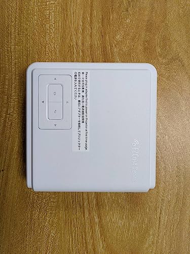 EZCast Proyector de Viaje J4 2024: Portátil con batería y Altavoz Integrados. Ideal para Camping y Viajes. DLP 1080p, Compatible con HDMI, USB, iPhone y Dispositivos Android