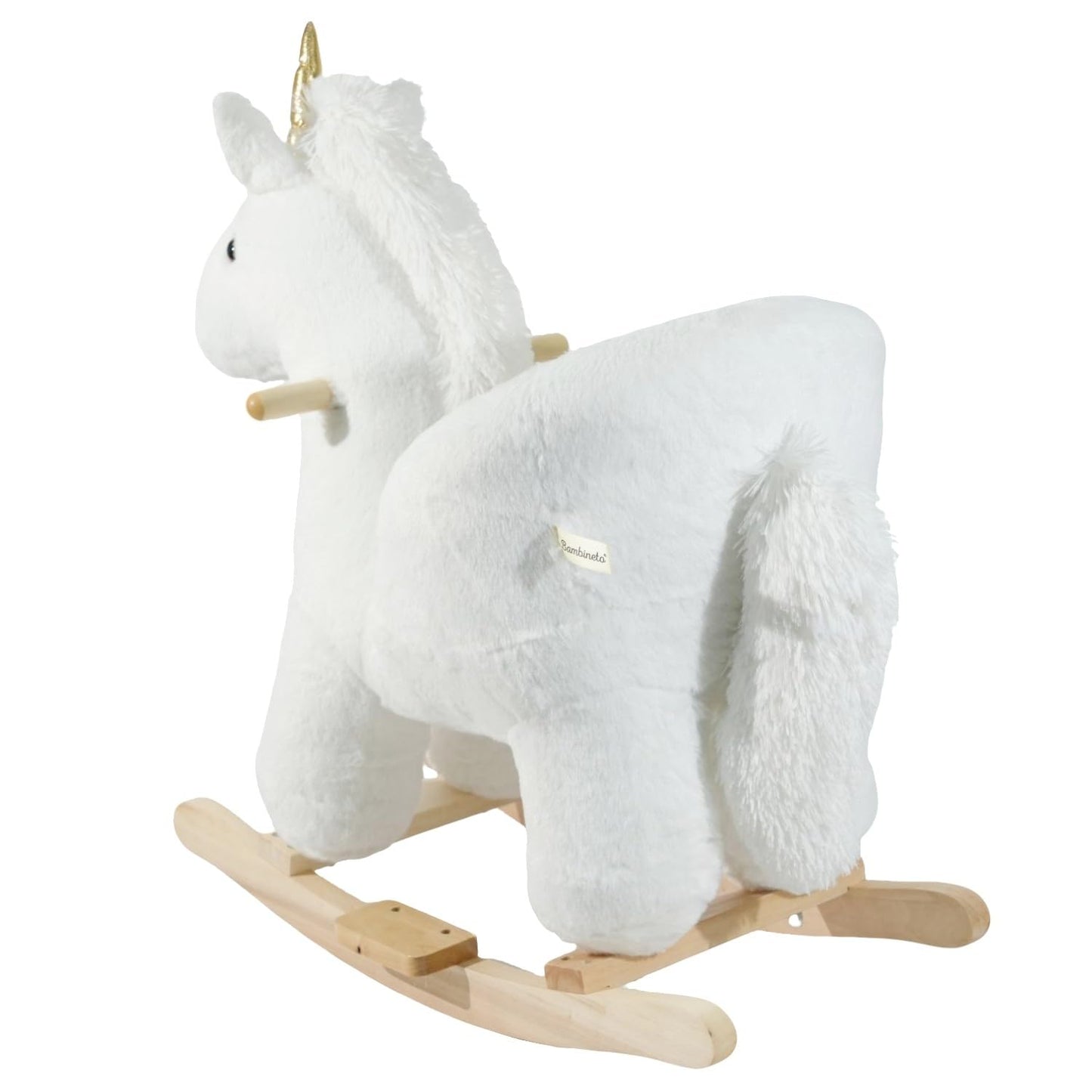 BAMBINETO Mecedora para Bebe Unicornio de Peluche