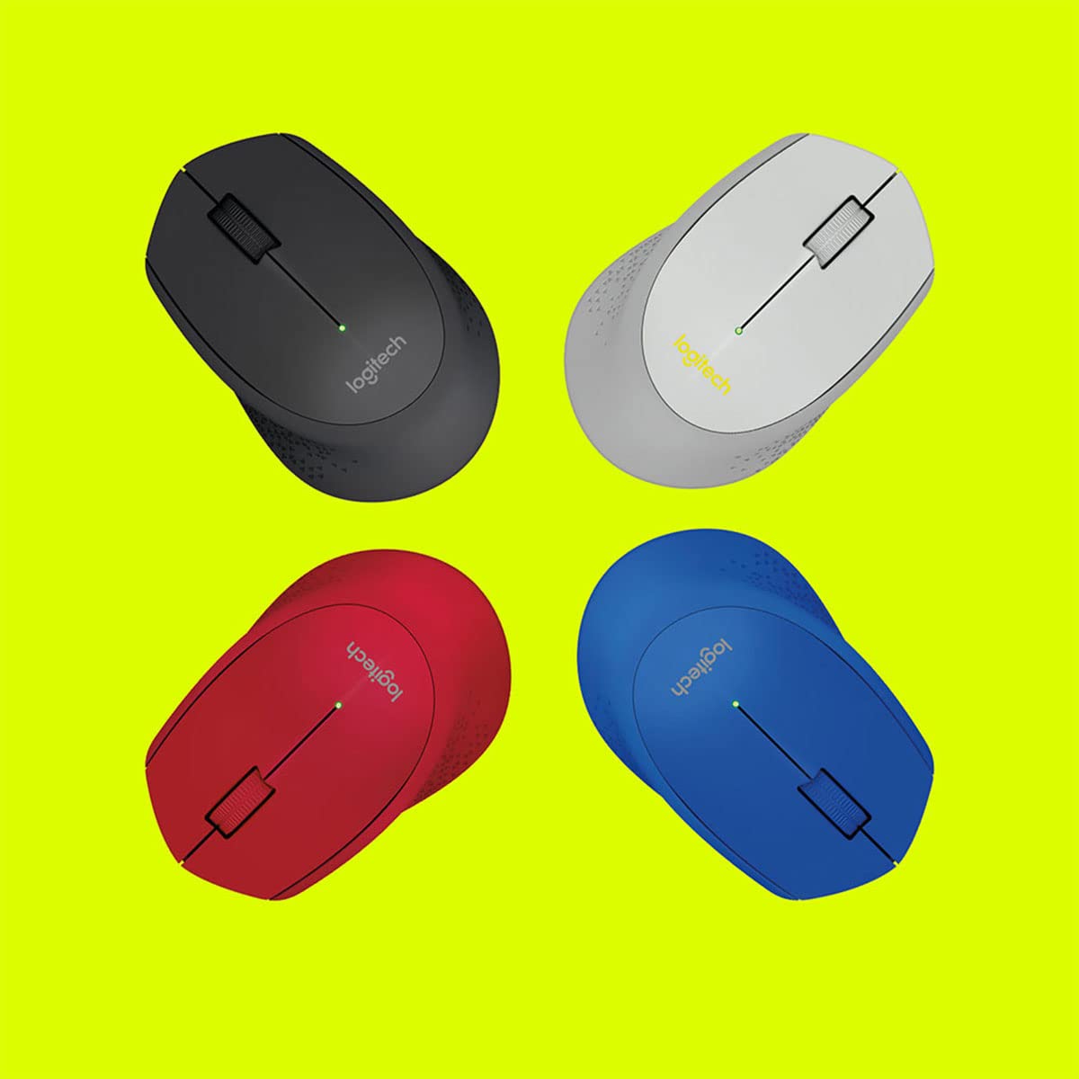 Logitech M280 Mouse Inalámbrico, 2.4 GHz, Nano Receptor USB, Seguimiento Óptico, Resolución 1000 dpi, 3 botones, Batería de 18 Meses, Compatible con PC, Mac, Laptop, Chromebook - Negro