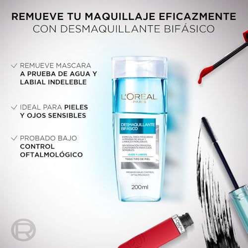 L'Oréal Paris, Mascara de pestañas Paradise Big Deal a prueba de agua, 9.5ML
