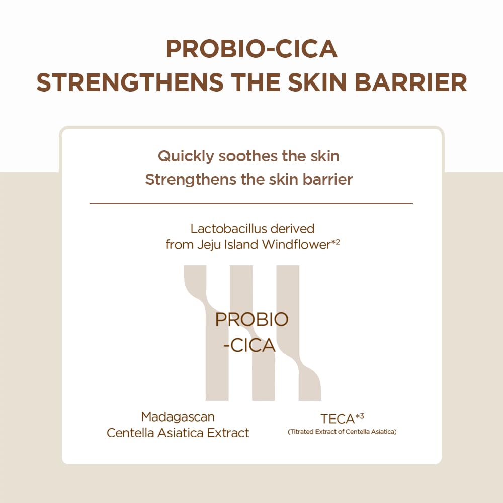 SKIN1004 Madagascar Centella Probio-Cica Intensive Ampoule 95ml/3.21 FL. OZ. (Sérum Facial Rico en Probióticos)