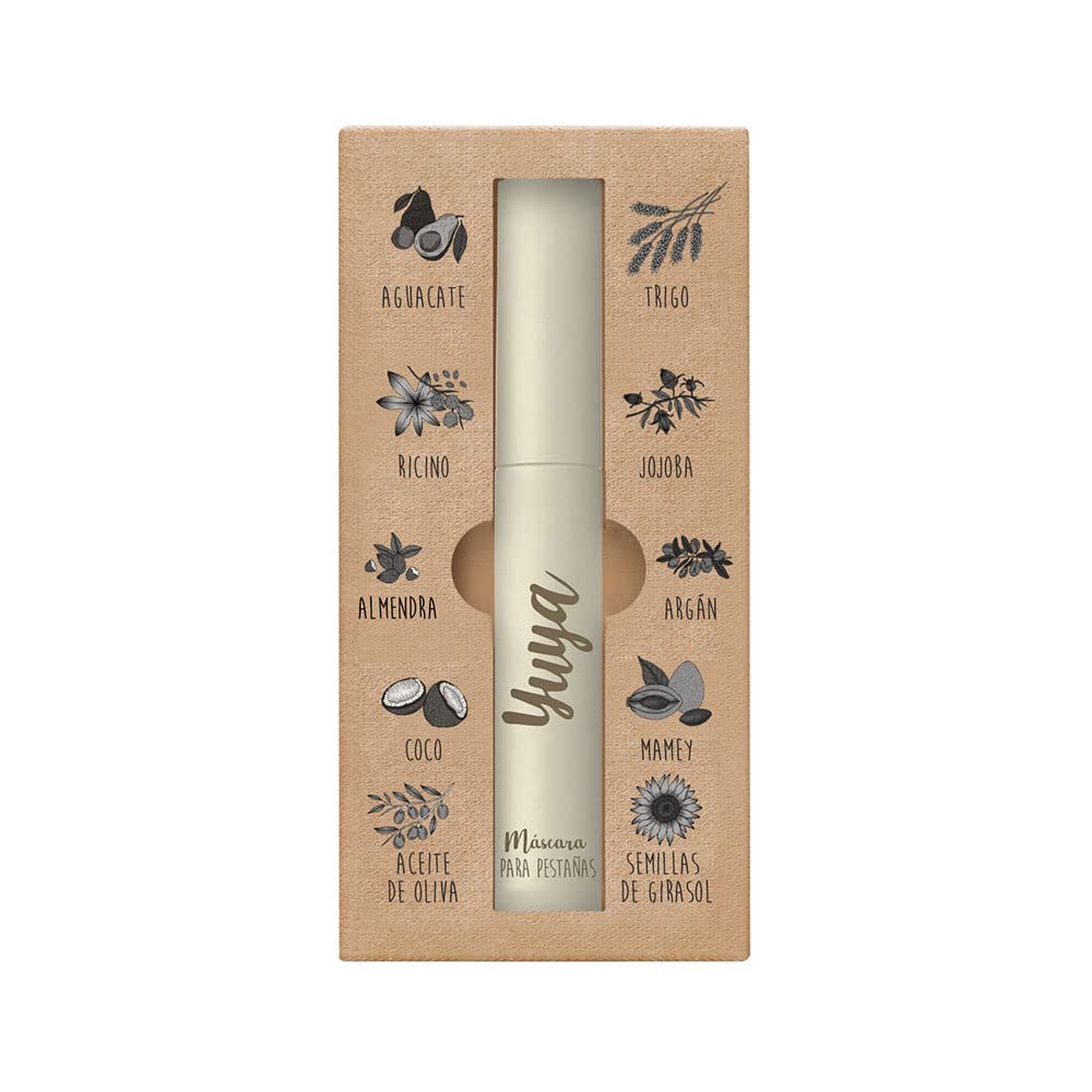 Republic Cosmetics Yuya Rimel - Mascara de pestañas - Enchinador de pestañas - Flash eyelash serum - Rimel Rizador de pestañas - Makeup - rimel - 10 aceites naturales - 10g