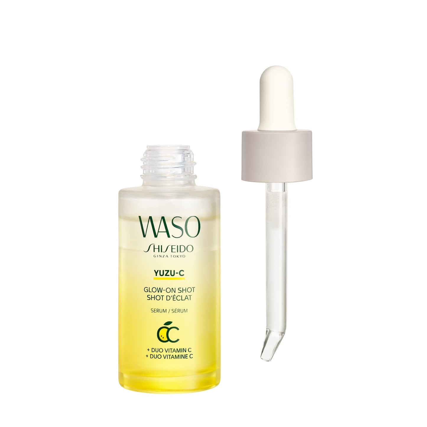 Shiseido Waso Yuzu-C Glow-On Shot Serum, 7.62 ml